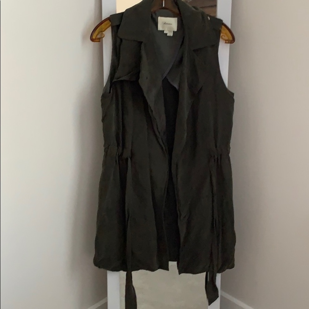Elevenses | Olive Military Vest